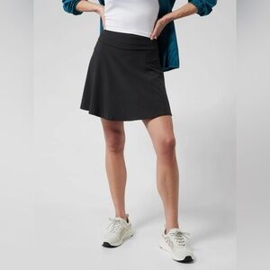 Athleta All Day Skort Women’s Size 2 Athleisure Athletic Tennis Black
